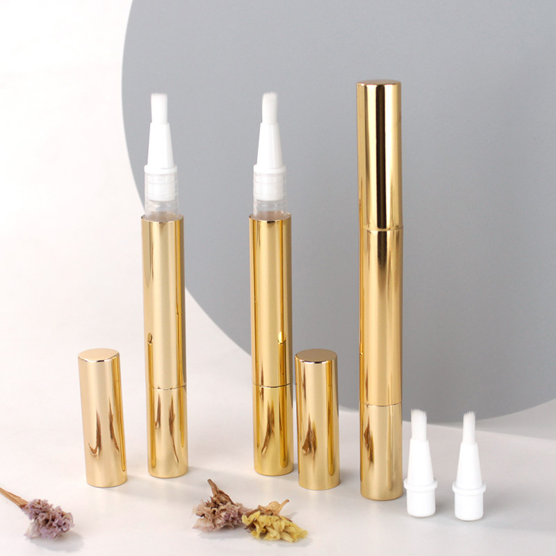 Luxury Skincare Packaging - 3ml pena putar emas kosong pena