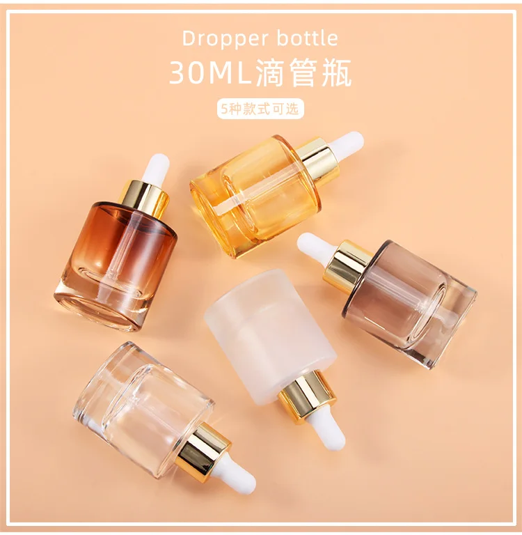 Botol Minyak Kaca, Botol Koson - Luxury Skincare Packaging ulasan dan harga