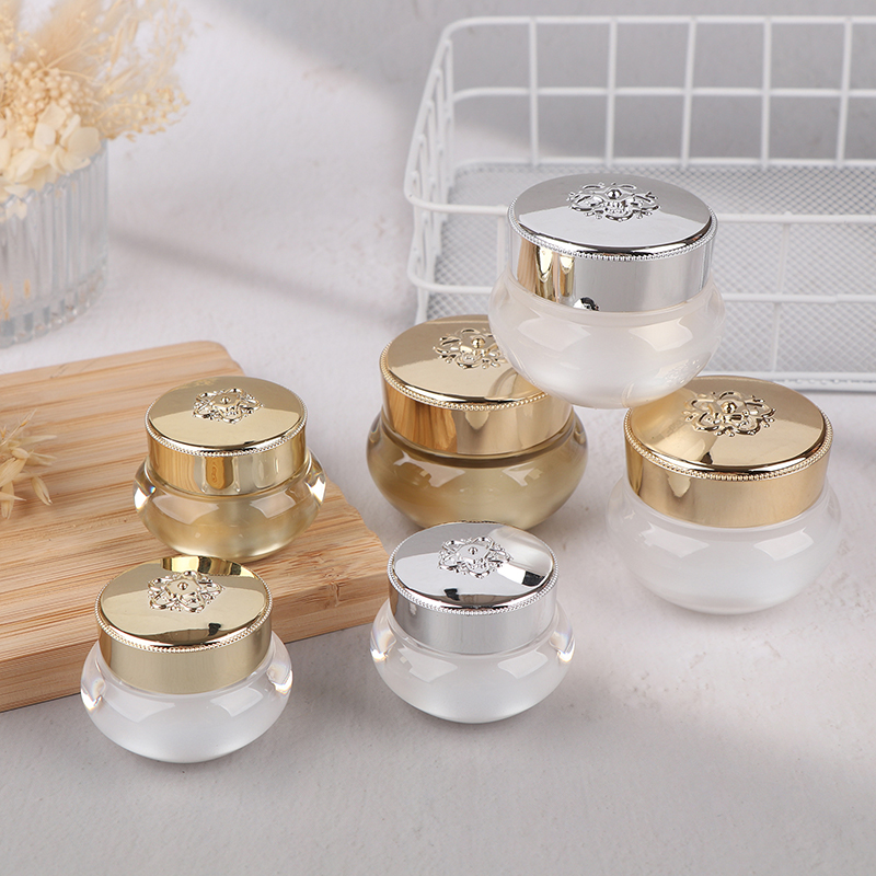 Botol Krim Akrilik Kosong untu - Luxury Skincare Tools ulasan dan harga