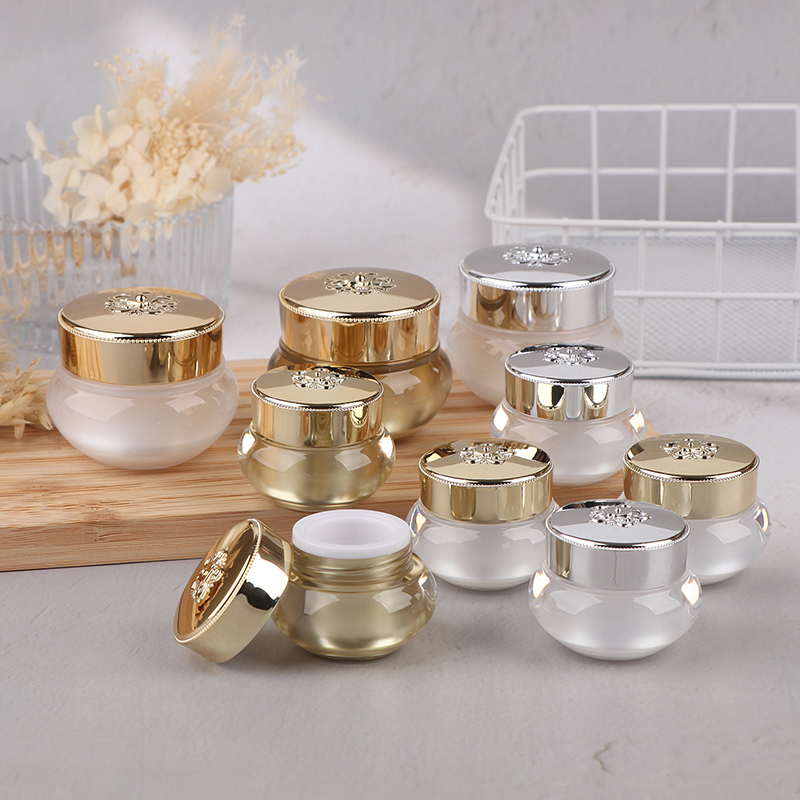 Botol Krim Akrilik Kosong untu - Luxury Skincare Tools ulasan dan harga