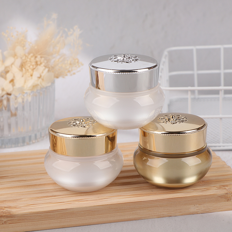Botol Krim Akrilik Kosong untu - Luxury Skincare Tools ulasan dan harga